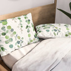 Eucalyptus Watercolor 4 Pillow Sham Gallery Image 2