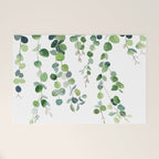 Eucalyptus Watercolor 4 Welcome Mat Gallery Image 1