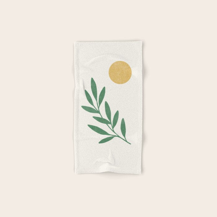 Leaf Sun 1 Bath Towel Gallery Image 1