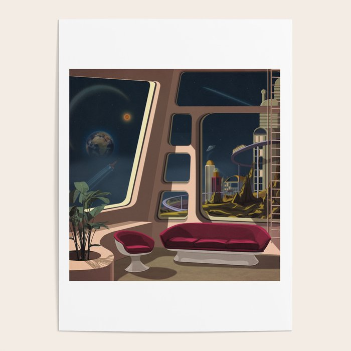 Space Lounge Poster Gallery Image 4