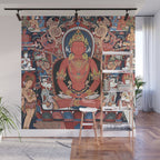 Amitabha Buddha Tibetan Buddhist Thangka Wall Mural Gallery Image 1