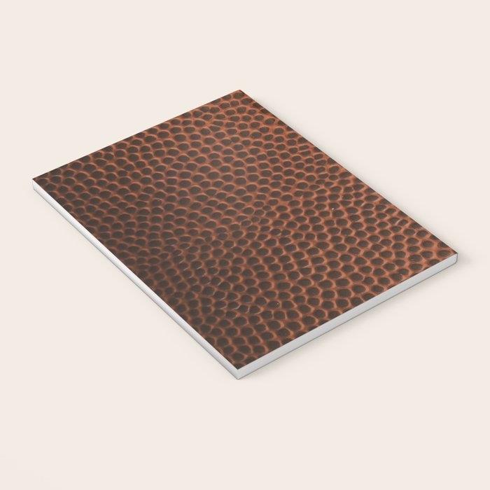 Football / Basketball Leather Texture Skin Notebook Gallery Image 3