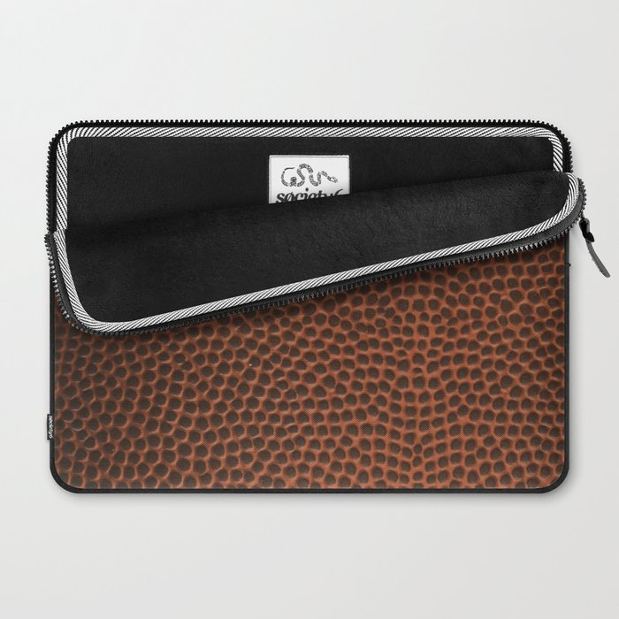 Football / Basketball Leather Texture Skin Laptop Sleeve Gallery Image 2
