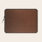 Football / Basketball Leather Texture Skin Laptop Sleeve Gallery Image 1