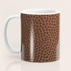 Football / Basketball Leather Texture Skin Coffee Mug Gallery Image 3