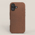 Football / Basketball Leather Texture Skin iPhone Case Gallery Image 1