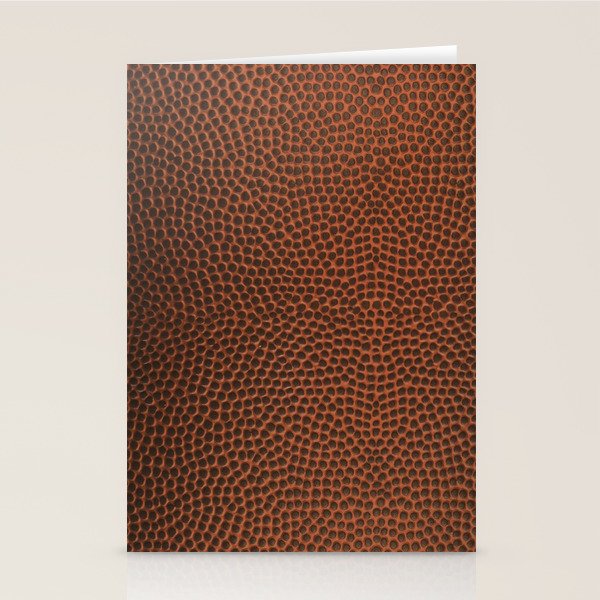 Football / Basketball Leather Texture Skin Stationery Card Gallery Image 2