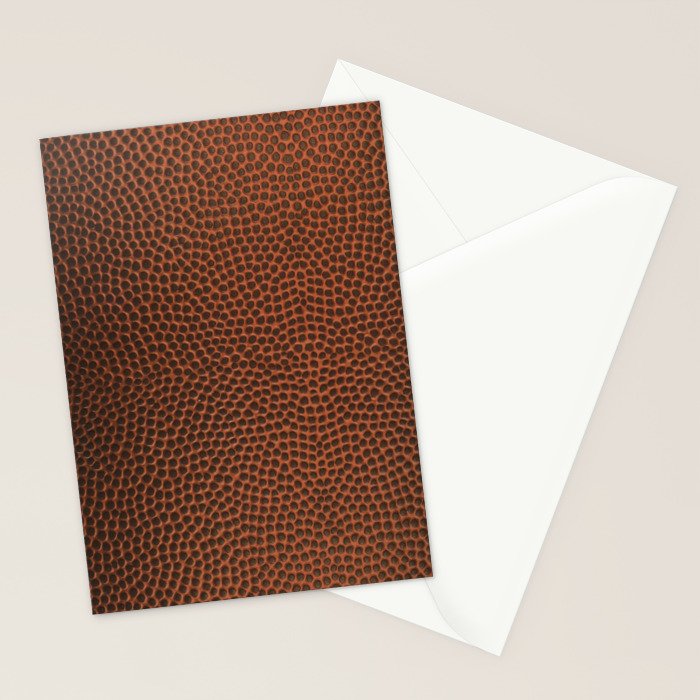 Football / Basketball Leather Texture Skin Stationery Card Gallery Image 2