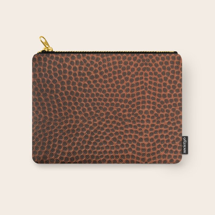 Football / Basketball Leather Texture Skin Carry All Pouch Gallery Image 1