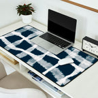 Tie Dye no. 1 in Indigo  Desk Mat Gallery Image 2