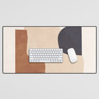 Abstract Minimal Shapes 32 Desk Mat Gallery Image 1