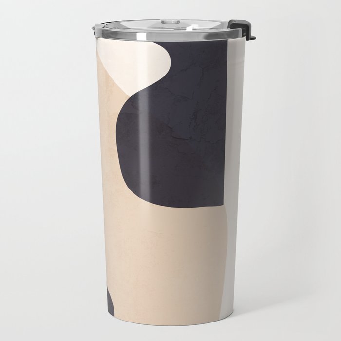 Abstract Minimal Shapes 32 Travel Mug Gallery Image 2