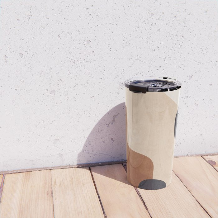 Abstract Minimal Shapes 32 Travel Mug Gallery Image 4