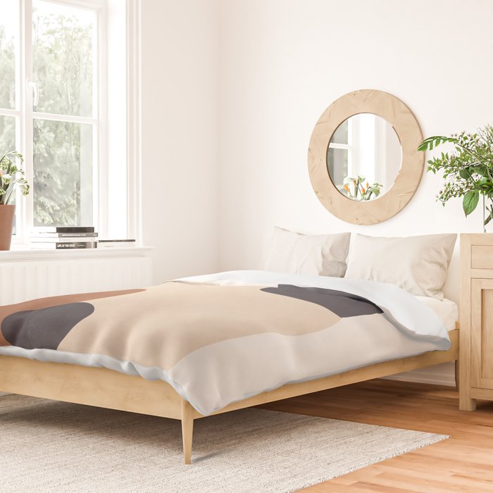 Abstract Minimal Shapes 32 Duvet Cover Gallery Image 2