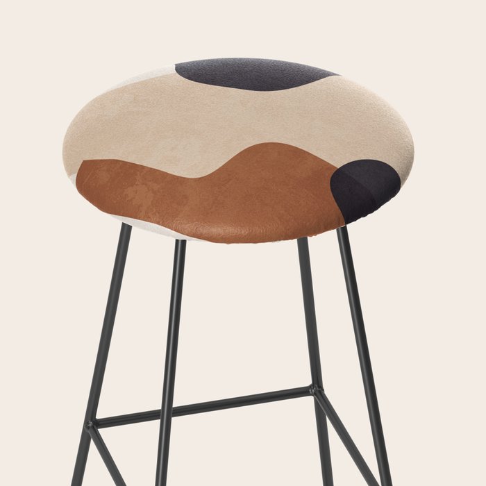 Abstract Minimal Shapes 32 Stool Gallery Image 2