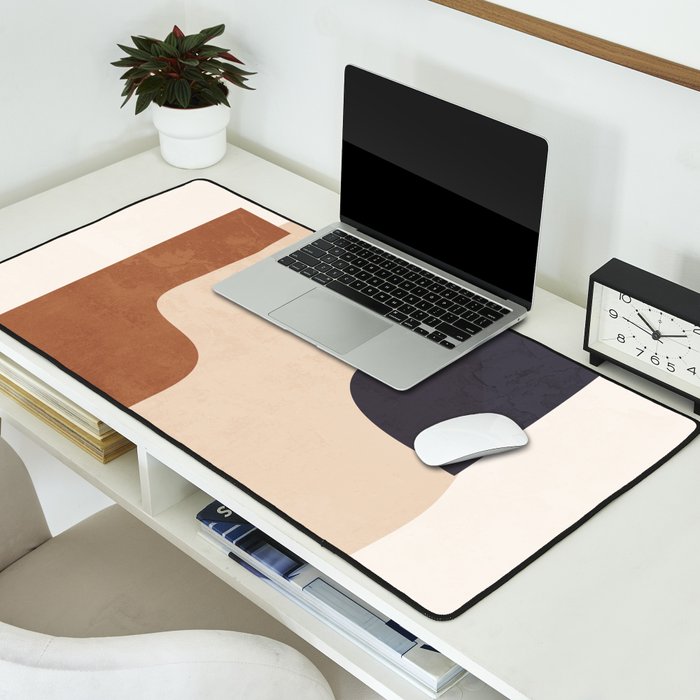 Abstract Minimal Shapes 32 Desk Mat Gallery Image 2