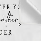 Psalm 91: 4 He will cover you with his feathers Wall Tapestry Gallery Image 3