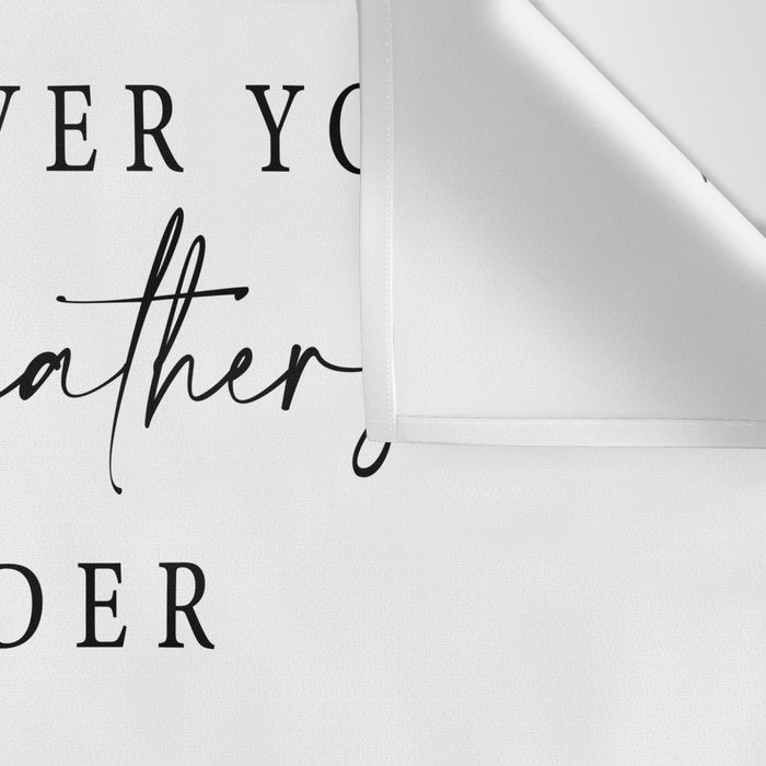 Psalm 91: 4 He will cover you with his feathers Wall Tapestry Gallery Image 3