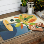 Colorful Branching Out 36 Outdoor Rug Gallery Image 2