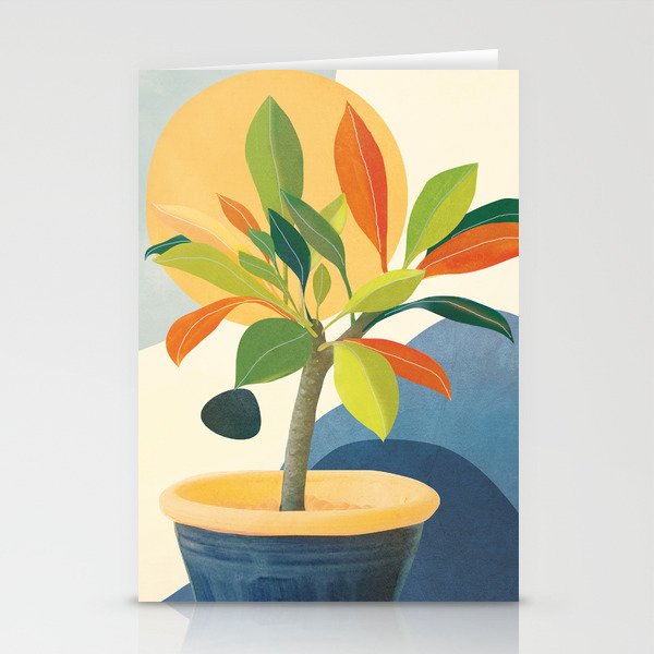Colorful Branching Out 36 Stationery Card Gallery Image 2
