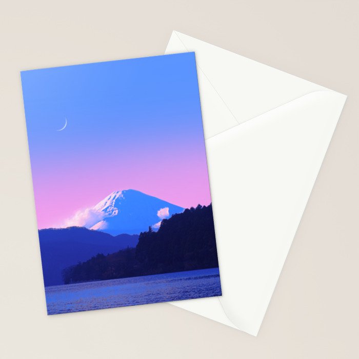 Mount Fuji Sunrise Stationery Card Gallery Image 2