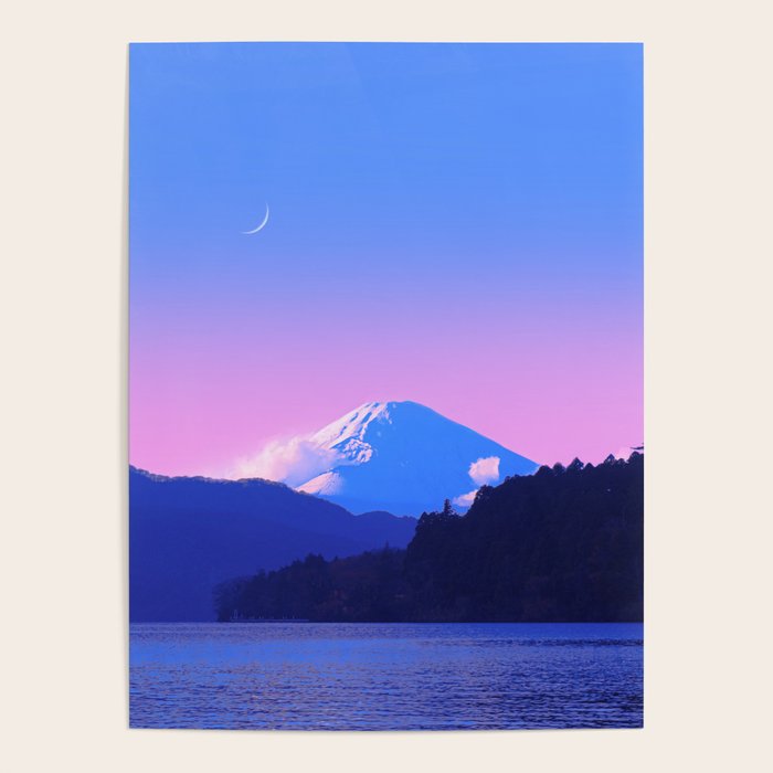 Mount Fuji Sunrise Poster