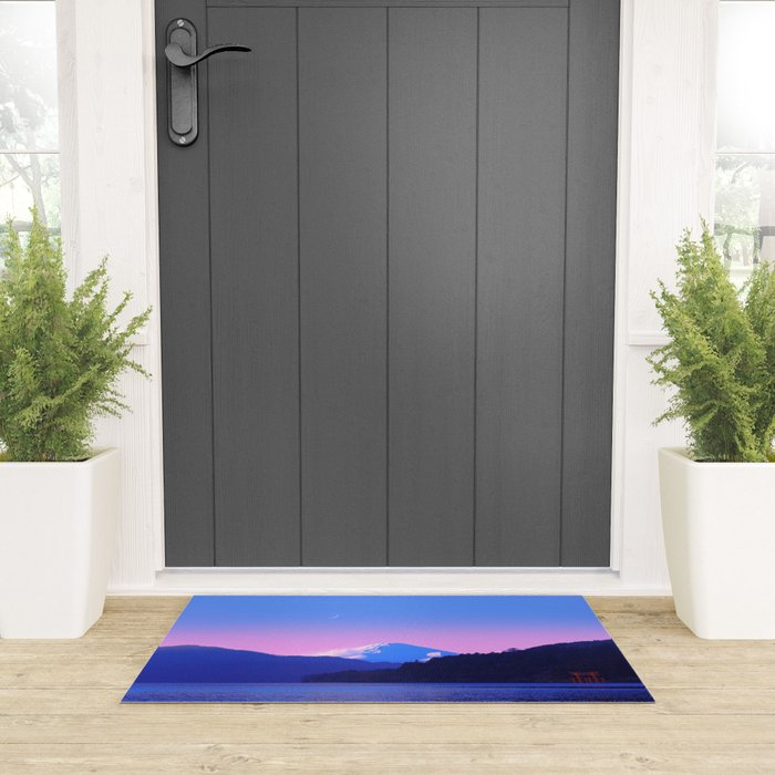 Mount Fuji Sunrise Welcome Mat Gallery Image 3