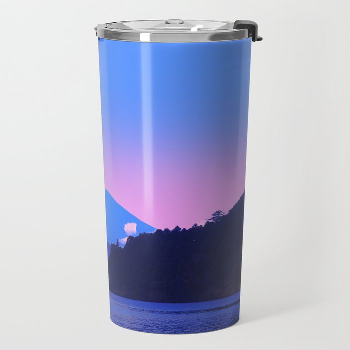 Mount Fuji Sunrise Travel Mug Gallery Image 2