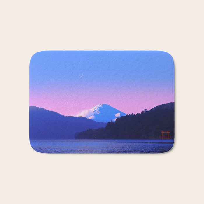 Mount Fuji Sunrise Bath Mat Gallery Image 1