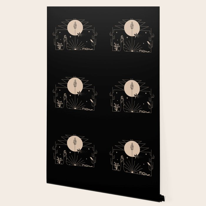 It Was All A Dream - Black & Tan Wallpaper Gallery Image 2