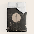 It Was All A Dream - Black & Tan Duvet Cover Gallery Image 6