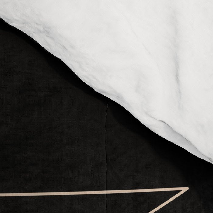 It Was All A Dream - Black & Tan Comforter Gallery Image 4