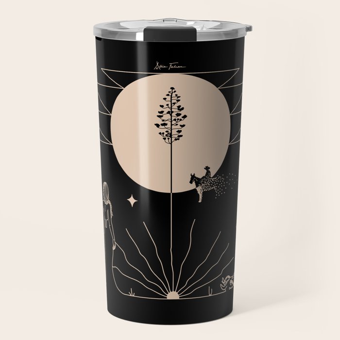 It Was All A Dream - Black & Tan Travel Mug Gallery Image 1