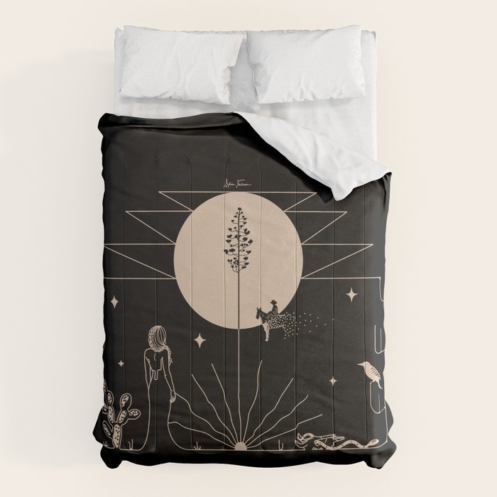 It Was All A Dream - Black & Tan Comforter Gallery Image 6