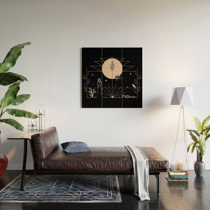 It Was All A Dream - Black & Tan Wood Wall Art Gallery Image 2