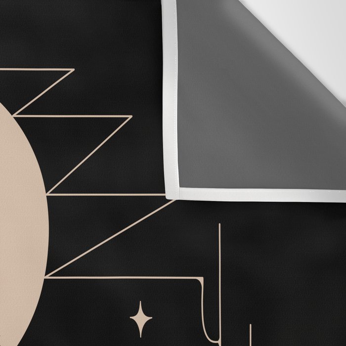 It Was All A Dream - Black & Tan Wall Tapestry Gallery Image 3