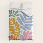 Everywhere All The Time / Whimsical Botanical Series Duvet Cover Gallery Image 6