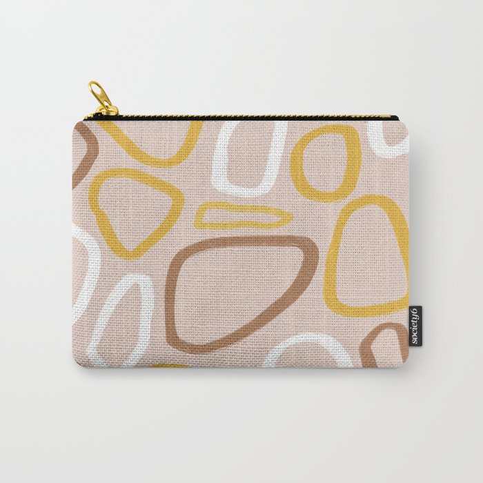 Abstract No.10 Carry All Pouch Gallery Image 1