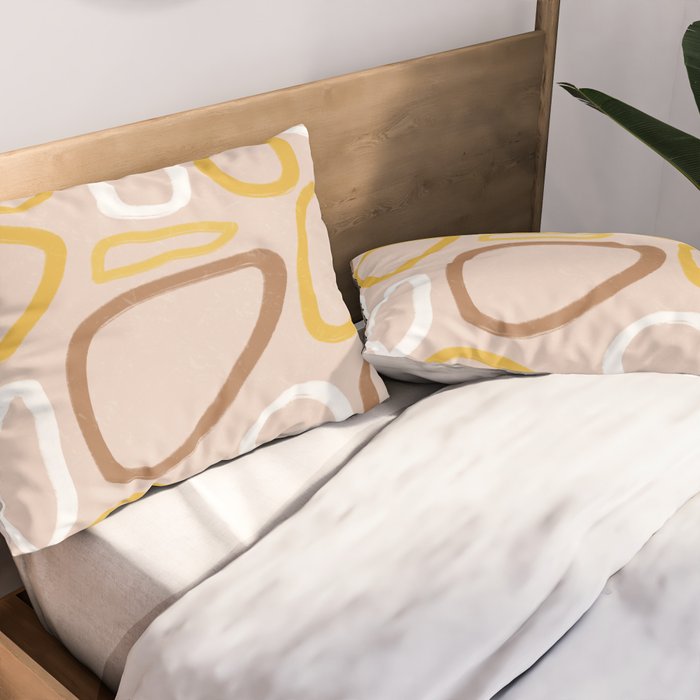 Abstract No.10 Pillow Sham Gallery Image 2