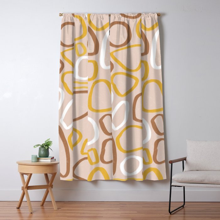 Abstract No.10 Window Curtain Gallery Image 1