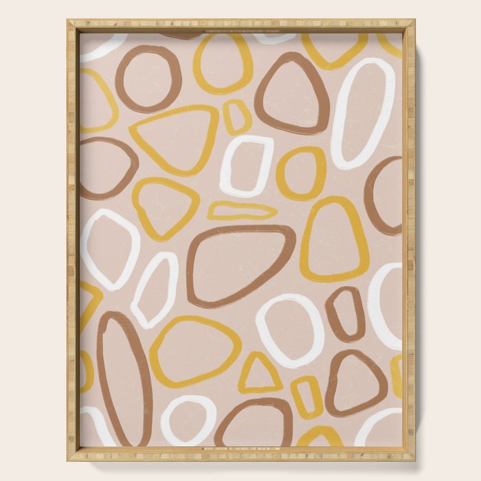 Abstract No.10 Serving Tray Gallery Image 1