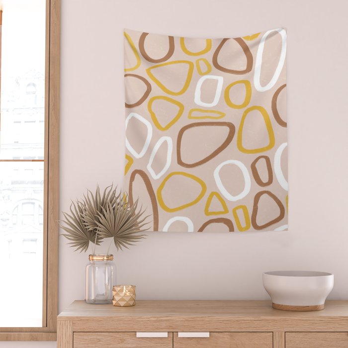 Abstract No.10 Wall Tapestry Gallery Image 2