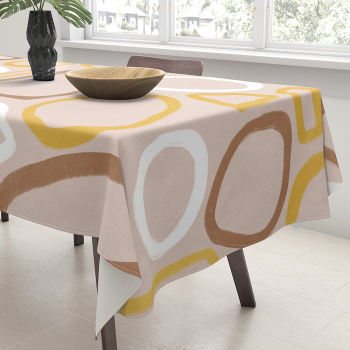 Abstract No.10 Tablecloth Gallery Image 3