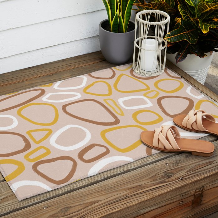Abstract No.10 Outdoor Rug Gallery Image 2