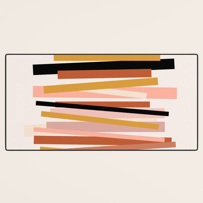 Linear stack Desk Mat Gallery Image 3