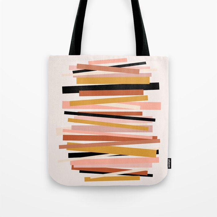 Linear stack Tote Bag Gallery Image 1