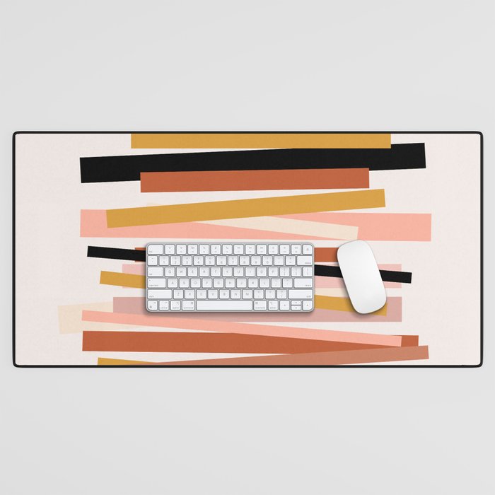 Linear stack Desk Mat Gallery Image 1