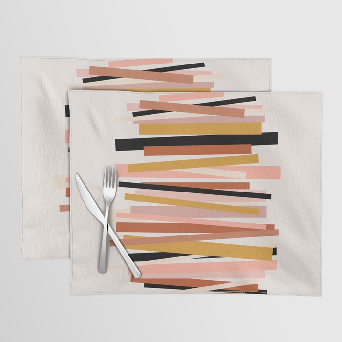 Linear stack Placemat Gallery Image 1