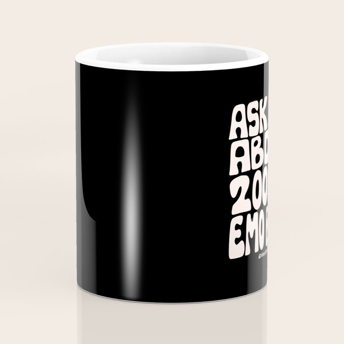 Ask Me About 2000's Emo Bands Coffee Mug Gallery Image 4
