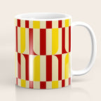 Marigold and Maple - Abstract Geometric Pattern Coffee Mug Gallery Image 1
